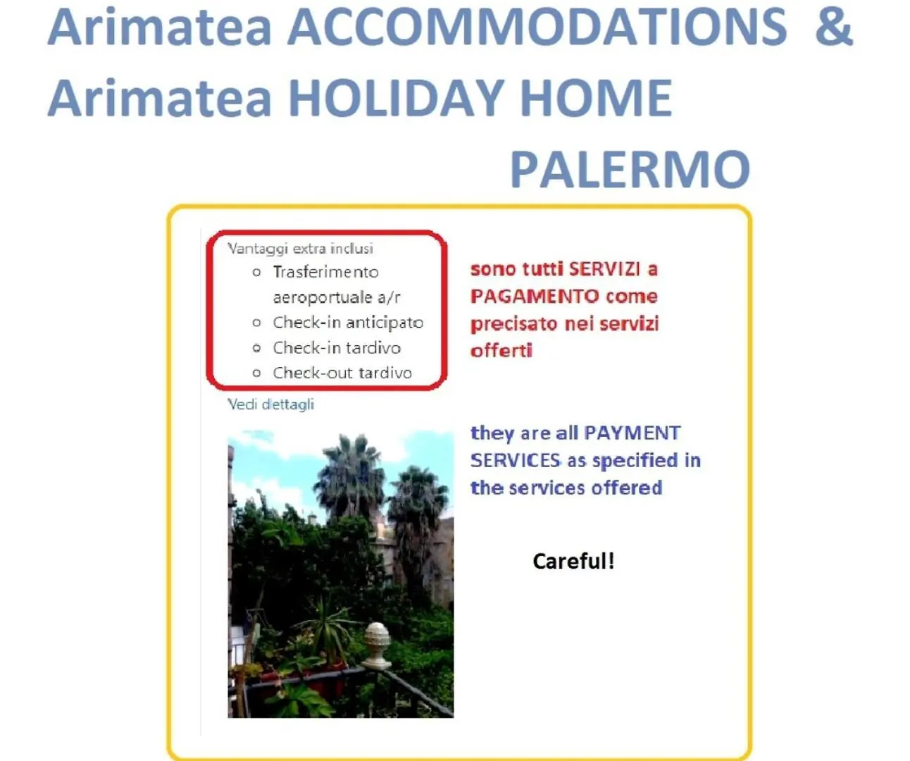 Arimatea Casa Vacanza Palermo 0*,